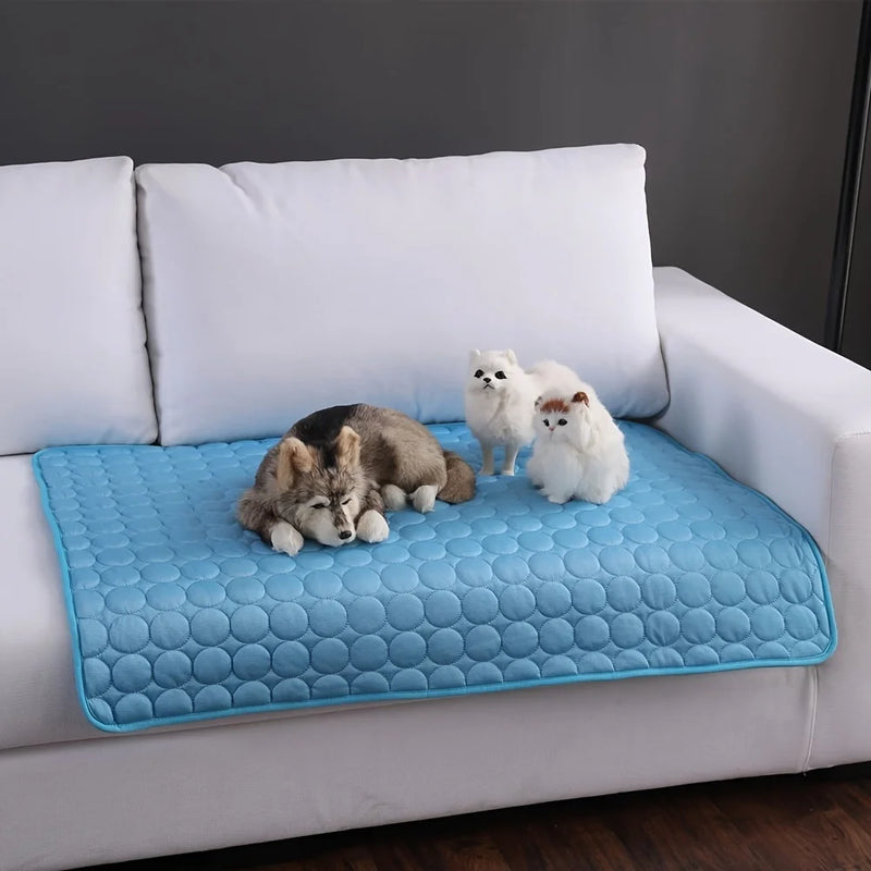 Pet Cooling Mat  great for summer  Extra large bed for small and large pets