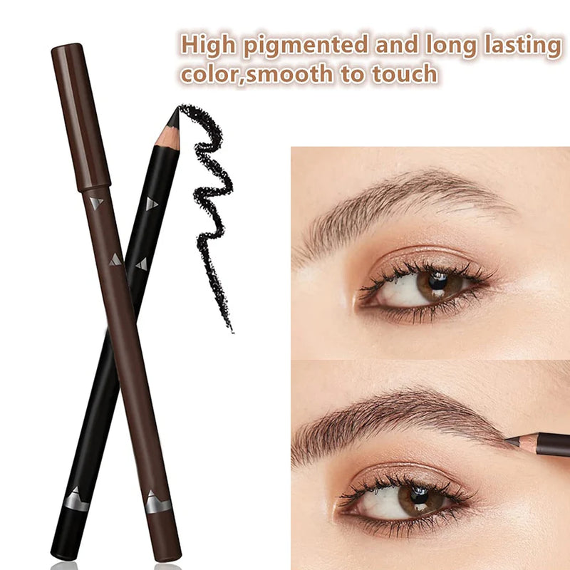 6/12Pcs Eye Brow Pencil Waterproof