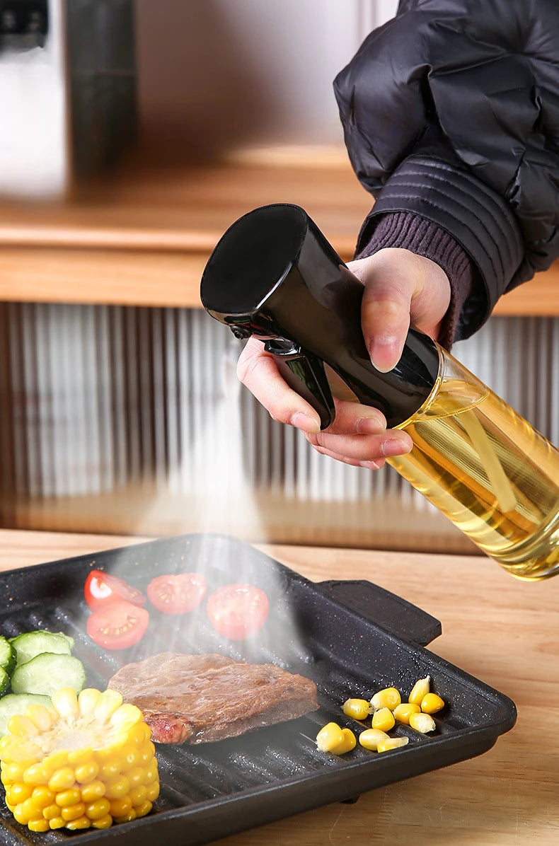 200/300/500ML Black /White  Cooking Spray Spray Oil Dispenser