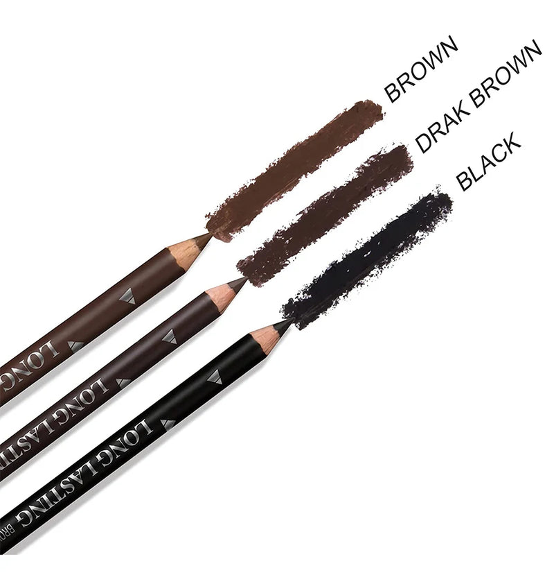 6/12Pcs Eye Brow Pencil Waterproof