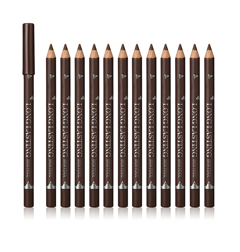 6/12Pcs Eye Brow Pencil Waterproof