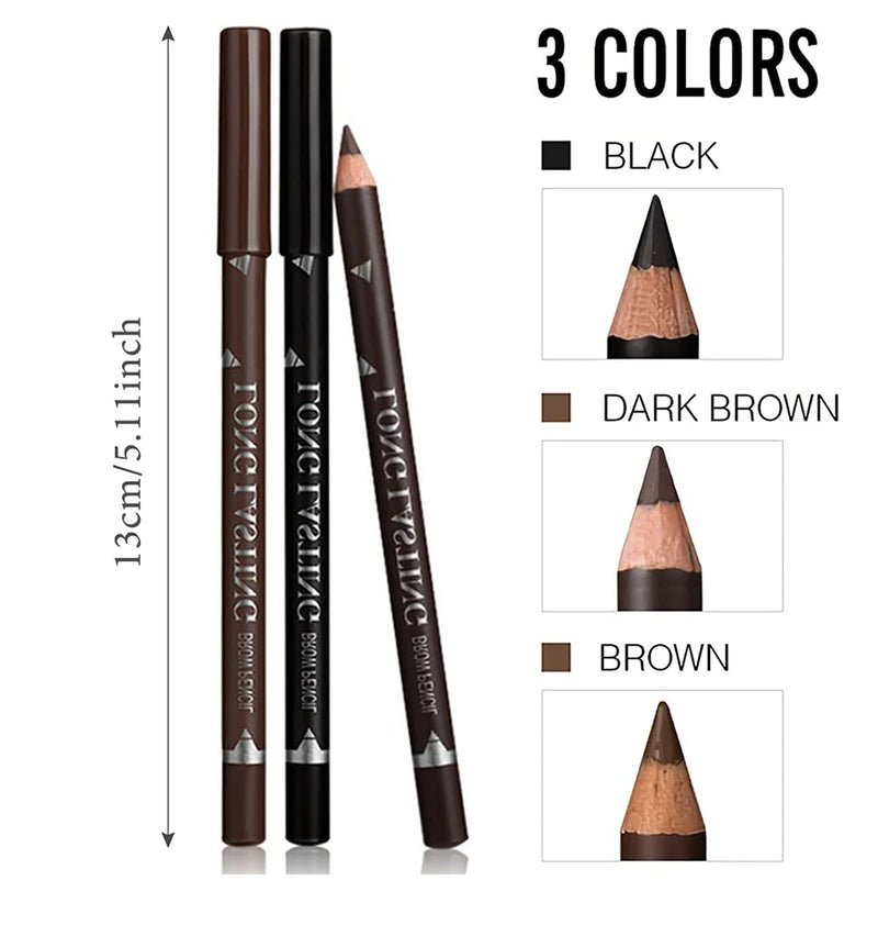 6/12Pcs Eye Brow Pencil Waterproof