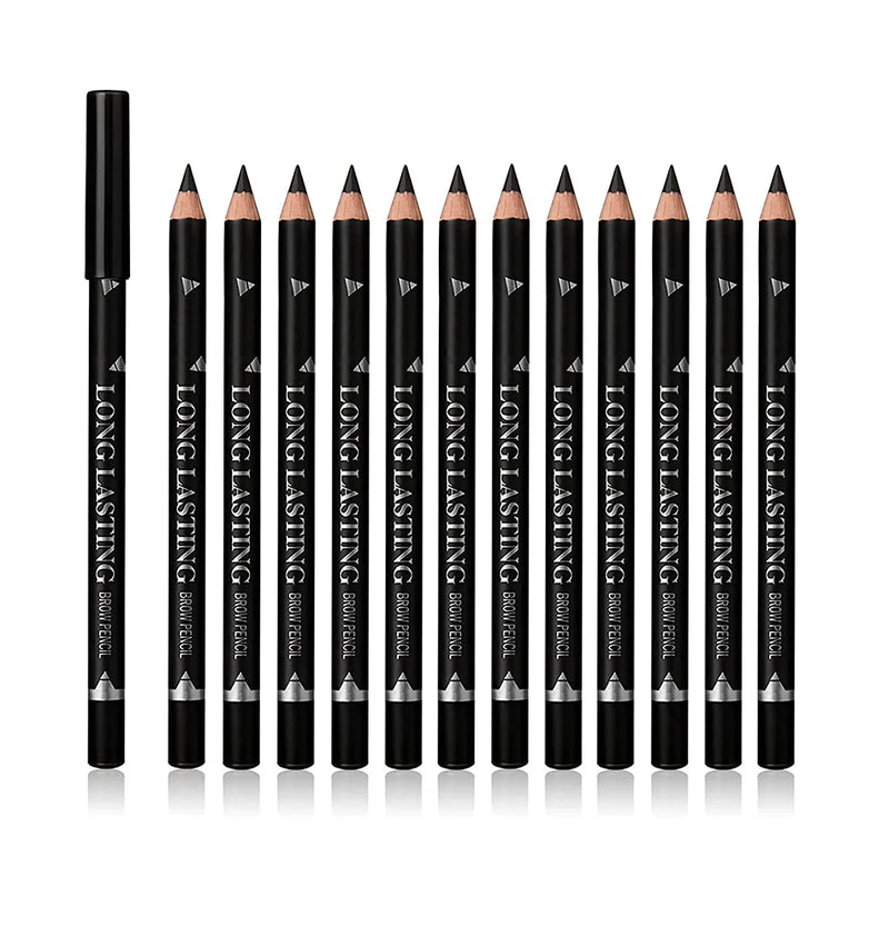 6/12Pcs Eye Brow Pencil Waterproof