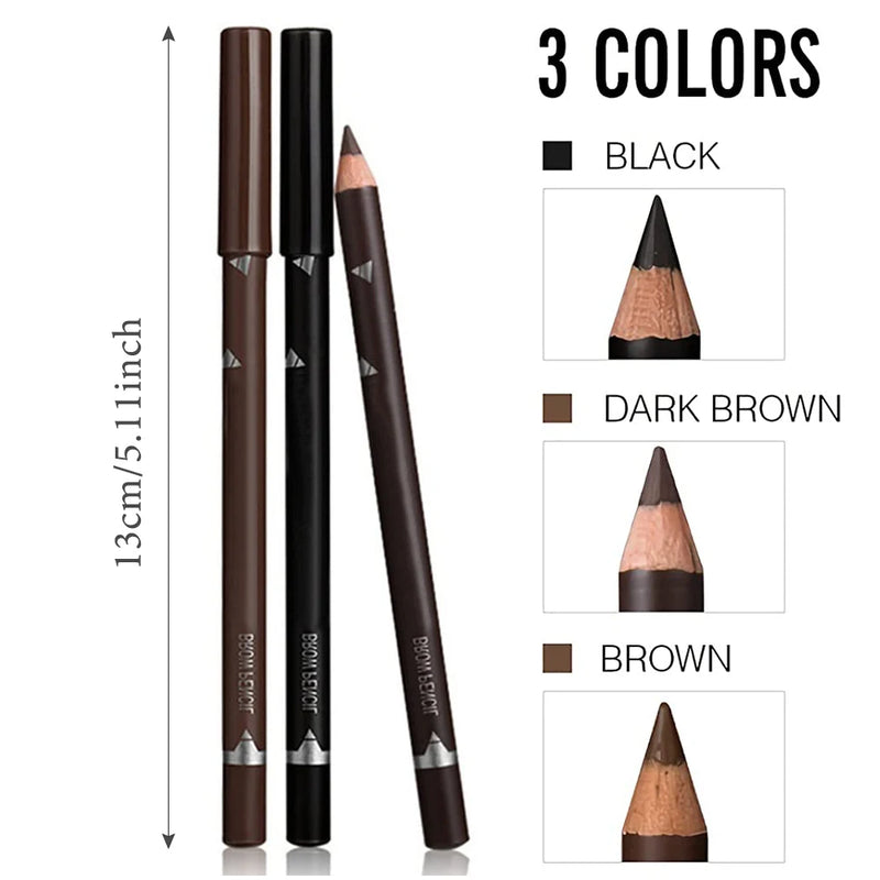 6/12Pcs Eye Brow Pencil Waterproof