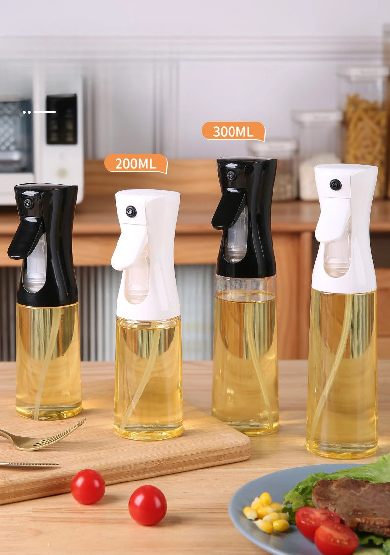 200/300/500ML Black /White  Cooking Spray Spray Oil Dispenser